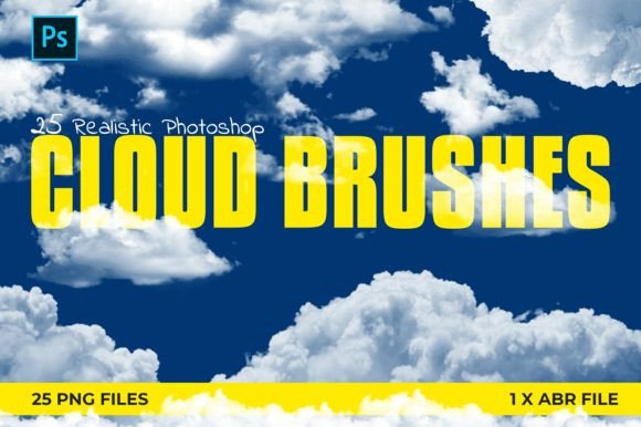 25 Photoshop Cloud Brushes for Realistic Digital Skies