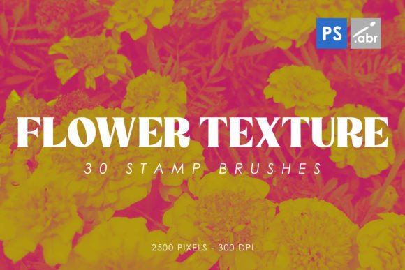 Enhance Your Digital Art with 30 Flower Photoshop Stamp Brushes
