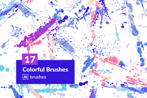 Integrating 17 Colorful Brushes for Adobe Illustrator into Professional Design Workflows