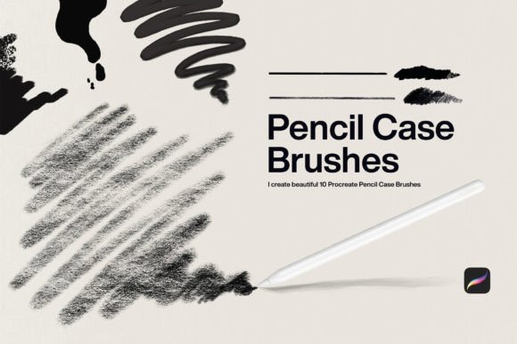 Master Pencil Art with 10 Procreate Brushes
