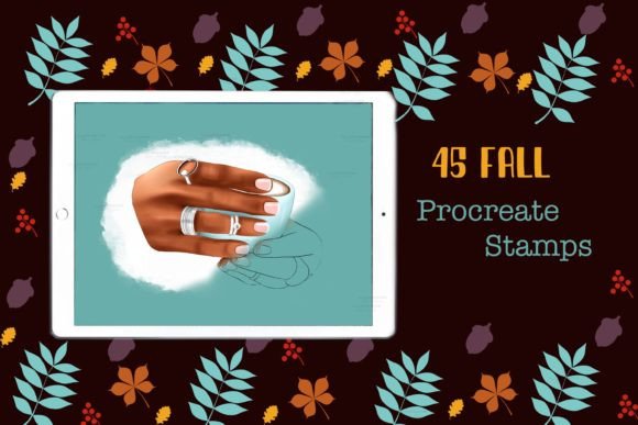 Mastering Autumn Aesthetics with Fall Procreate Stamp Brushes