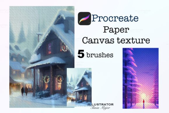 Mastering Digital Authenticity: Elevating Your Workflow with Procreate Canvas Paper Texture Brushes