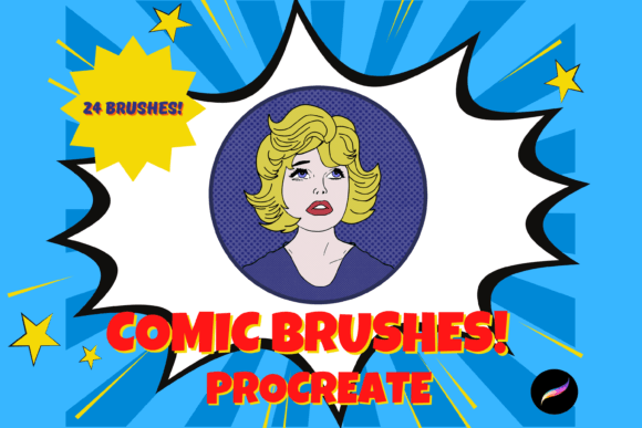 Mastering Digital Comics with the Procreate X 24 Brush Pack