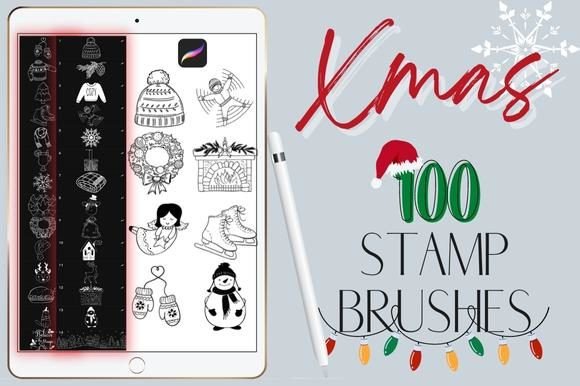 Procreate Christmas Stamps Brushes: A Creative Shortcut for Holiday Design