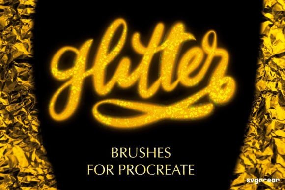 Sparkle Your Art: Glitter Procreate Brushes