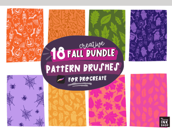 Strategic Design Assets: Leveraging Seamless Fall Pattern Procreate Brushes for Commercial Growth