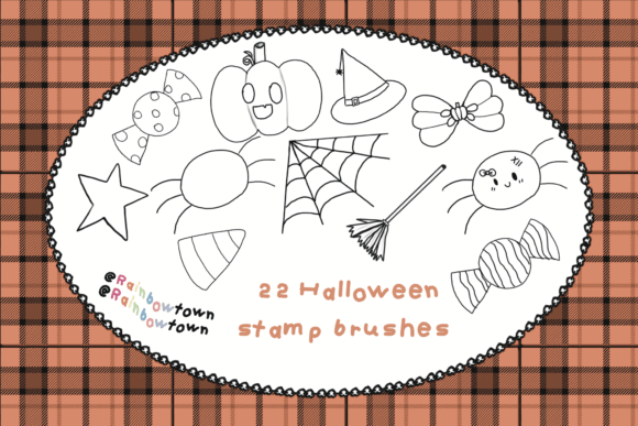 Unleashing Creativity with Halloween Brushes Stamp for Procreate