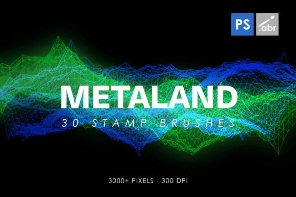 Unlocking Creative Potential with 30 Metalandscape Photoshop Stamp Brushes