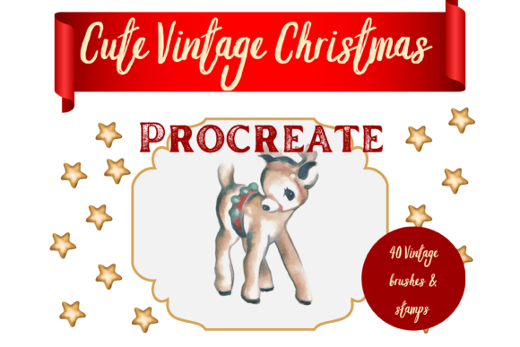 Vintage Christmas Procreate Brushes X 40: A Practical Resource for Digital Holiday Design