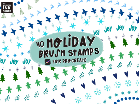 Winter Procreate Image Doodle Brushes: A Creative Guide for Holiday Design